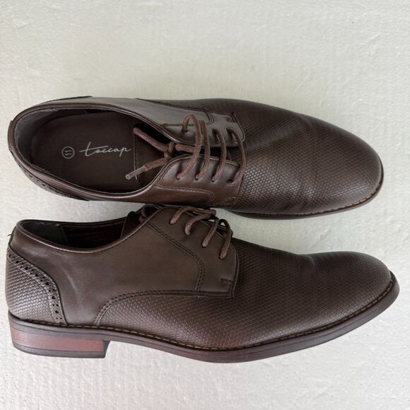 Size 11 - Toecap Shoes Brown TC-SS1011 Combat Gent.